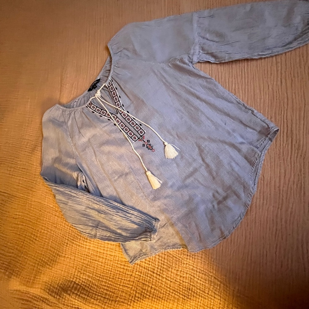 Blue blouse